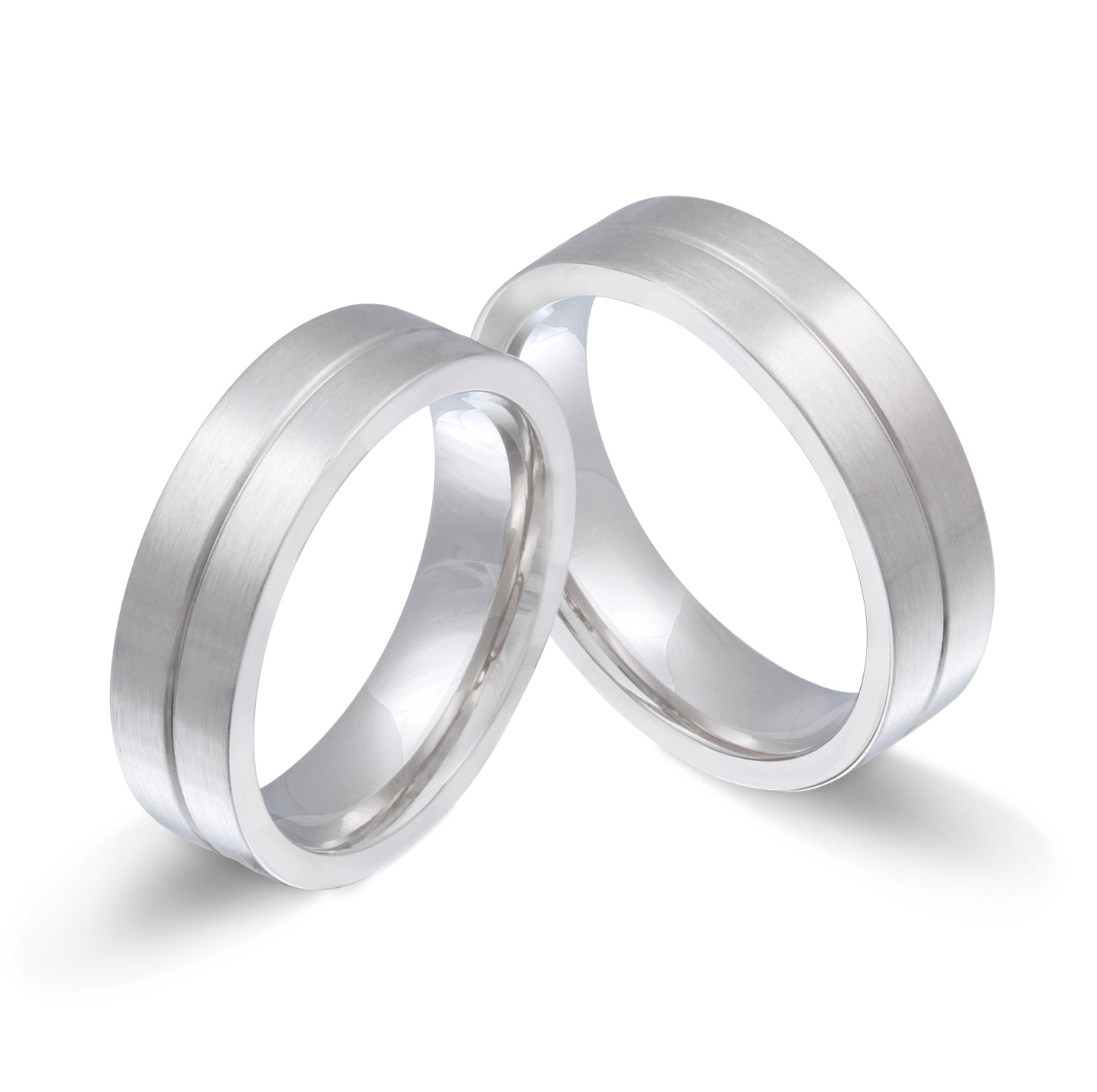 Jasper Partnerring-Set mit Lasergravur