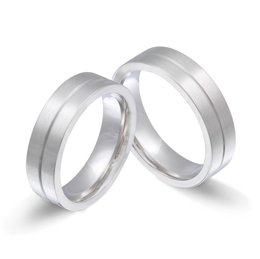 Jasper Partnerring-Set mit Handschriftgravur