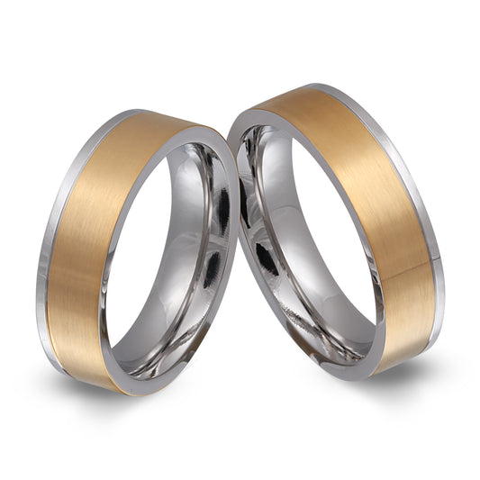 Liva Partnerring-Set mit Lasergravur