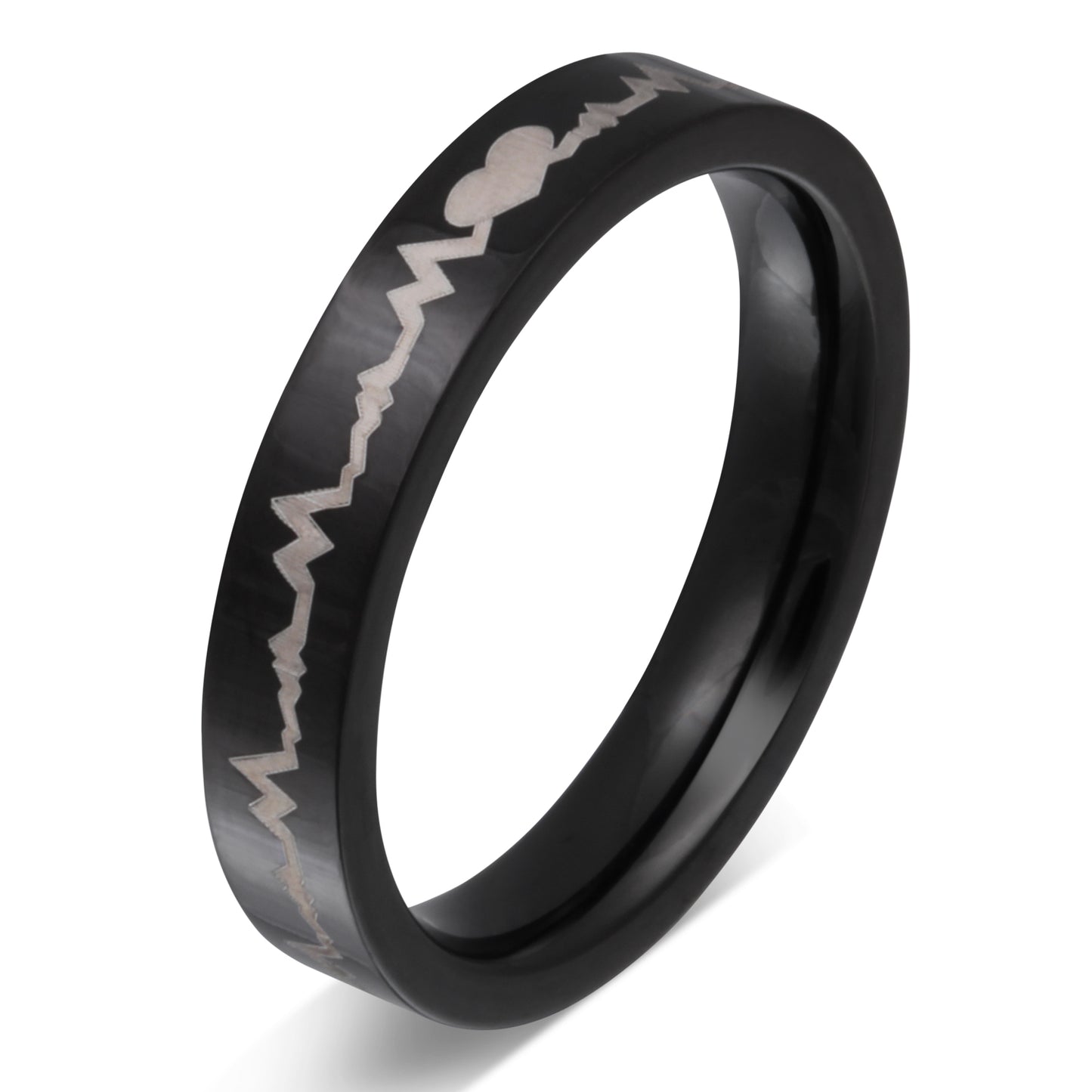 Blackpulse Ring mit Lasergravur