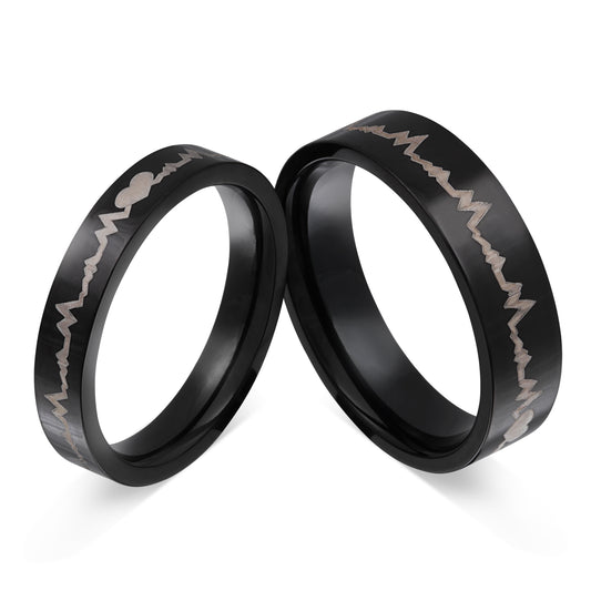 Blackpulse Partnerring-Set