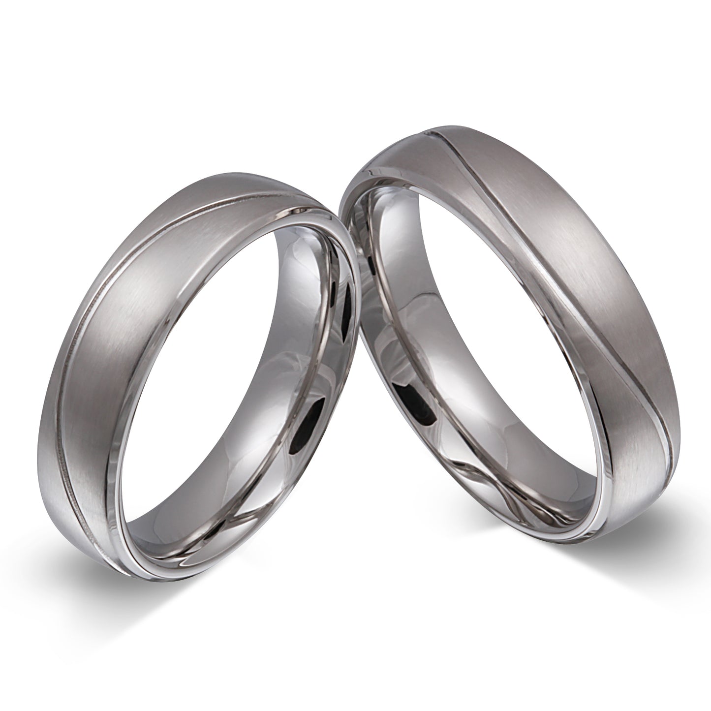 Masone Partnerring-Set mit Lasergravur