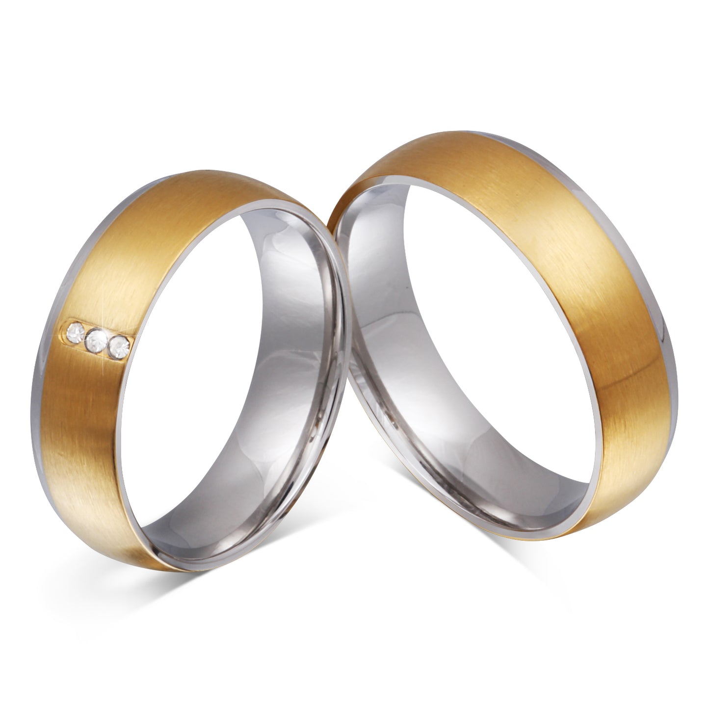 Alimanda Partnerring-Set mit Handschriftgravur