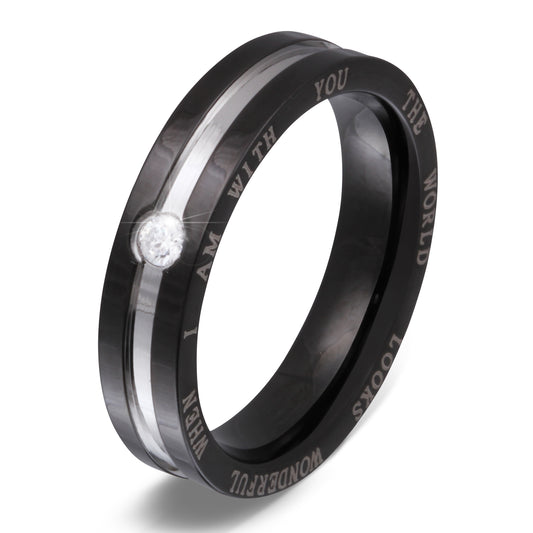 Harmony Ring mit Lasergravur