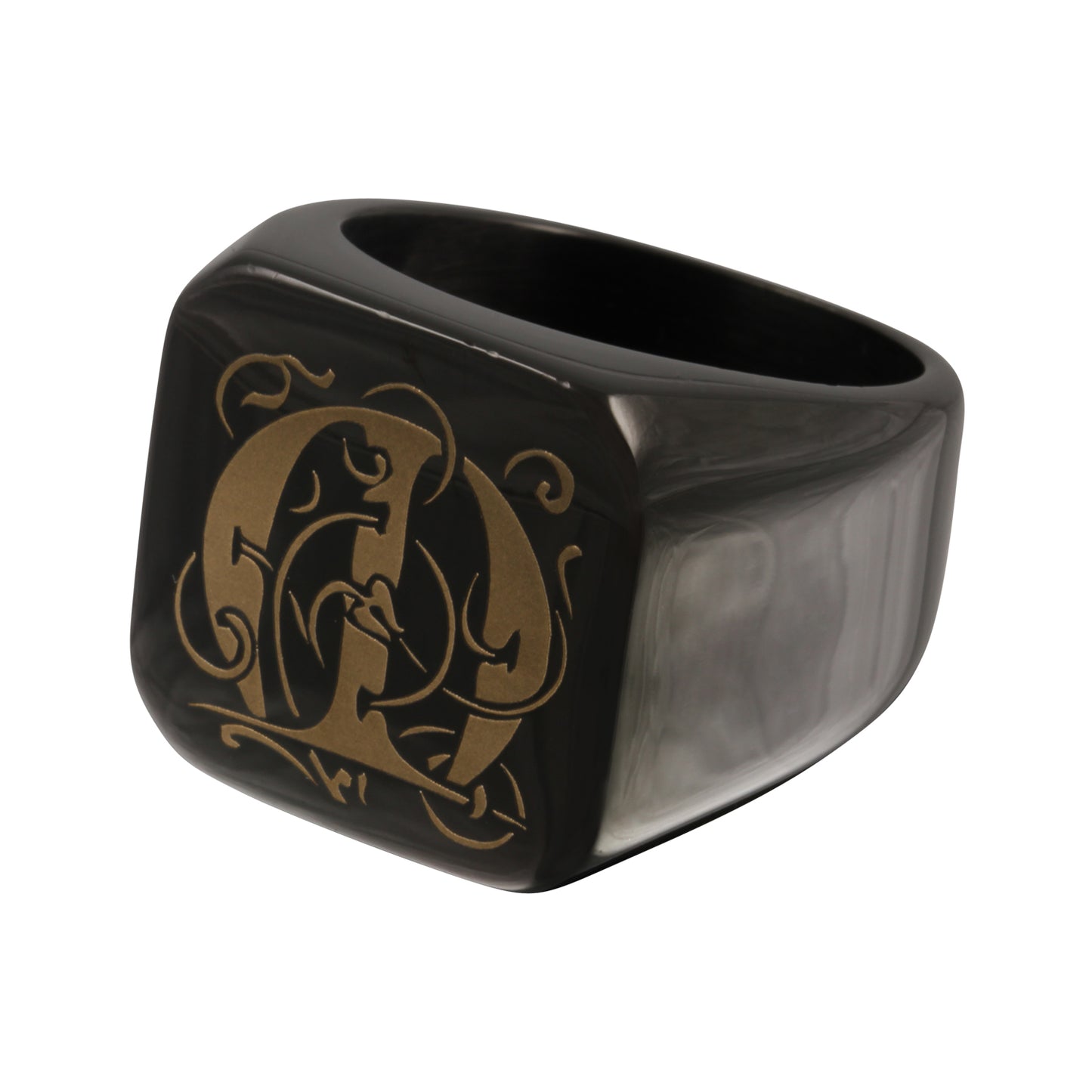 Shazer Ring mit Lasergravur