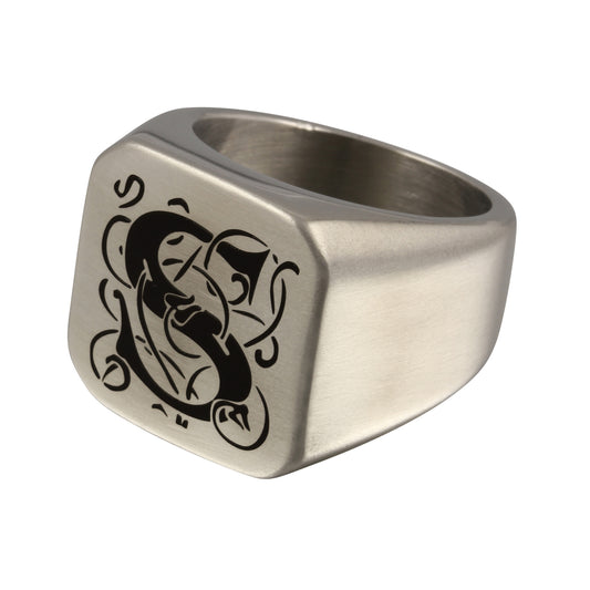 Barnabas Ring mit Lasergravur
