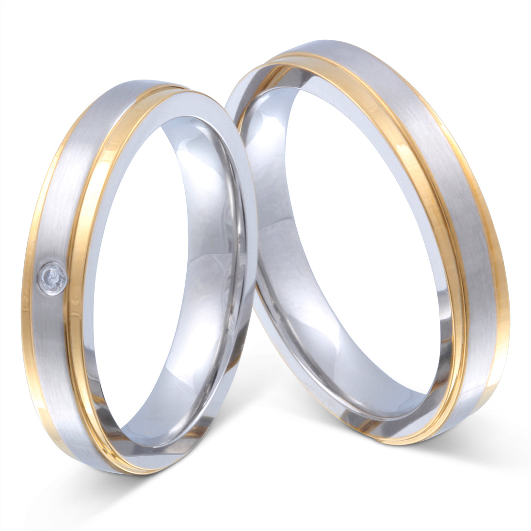 Trenzado Partnerring-Set