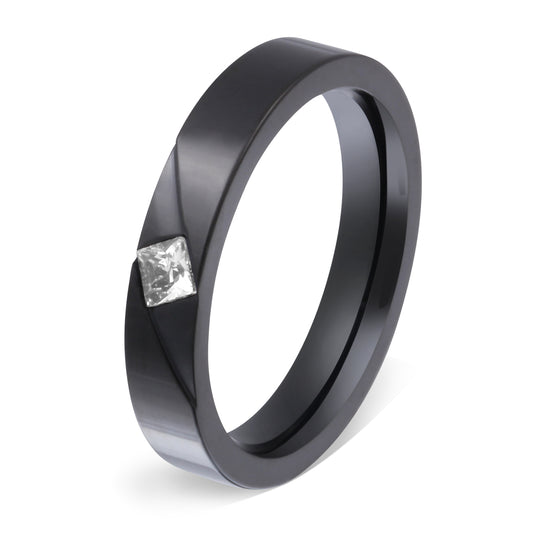 Darkly Ring mit Lasergravur