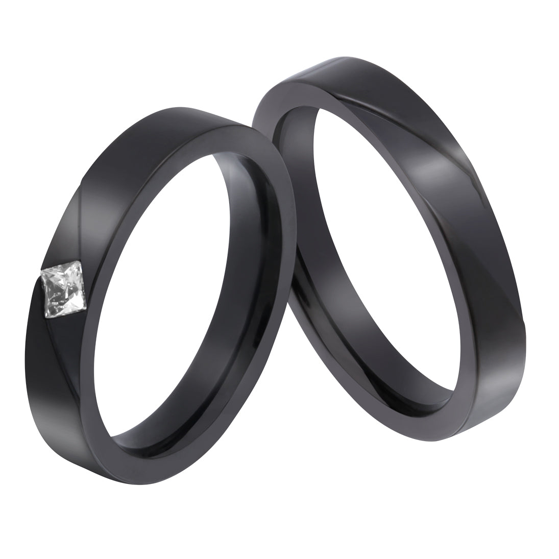 Darkly Ring mit Lasergravur