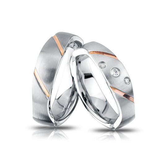 Hyadum Partnerring-Set mit Handschriftgravur
