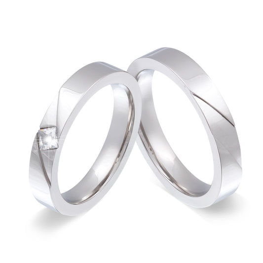 Marano Partnerring-Set mit Handschriftgravur