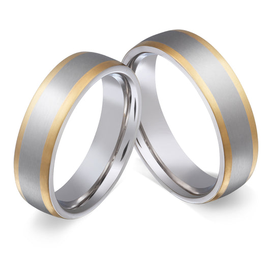 Nastia Partnerring-Set mit Handschriftgravur