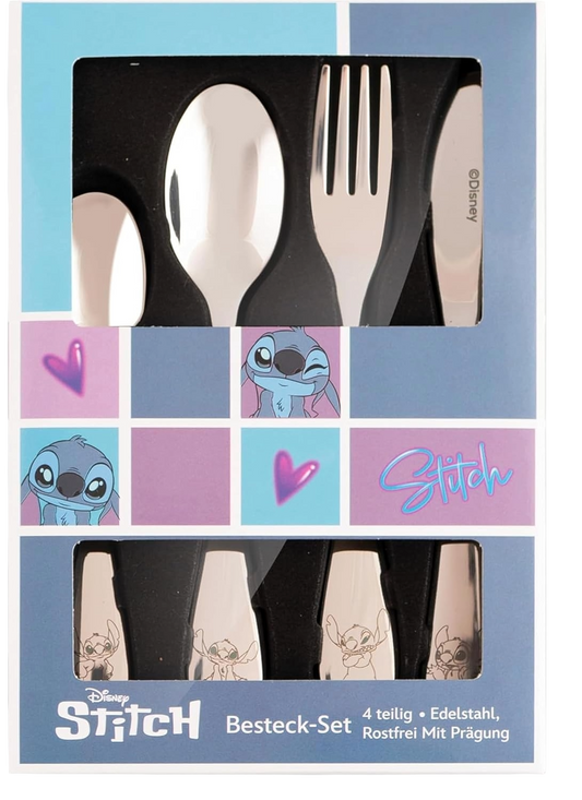 Stitch Kinderbesteck Detailansicht