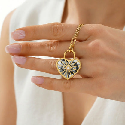 Herz Fotoanhänger mit Bildgravur