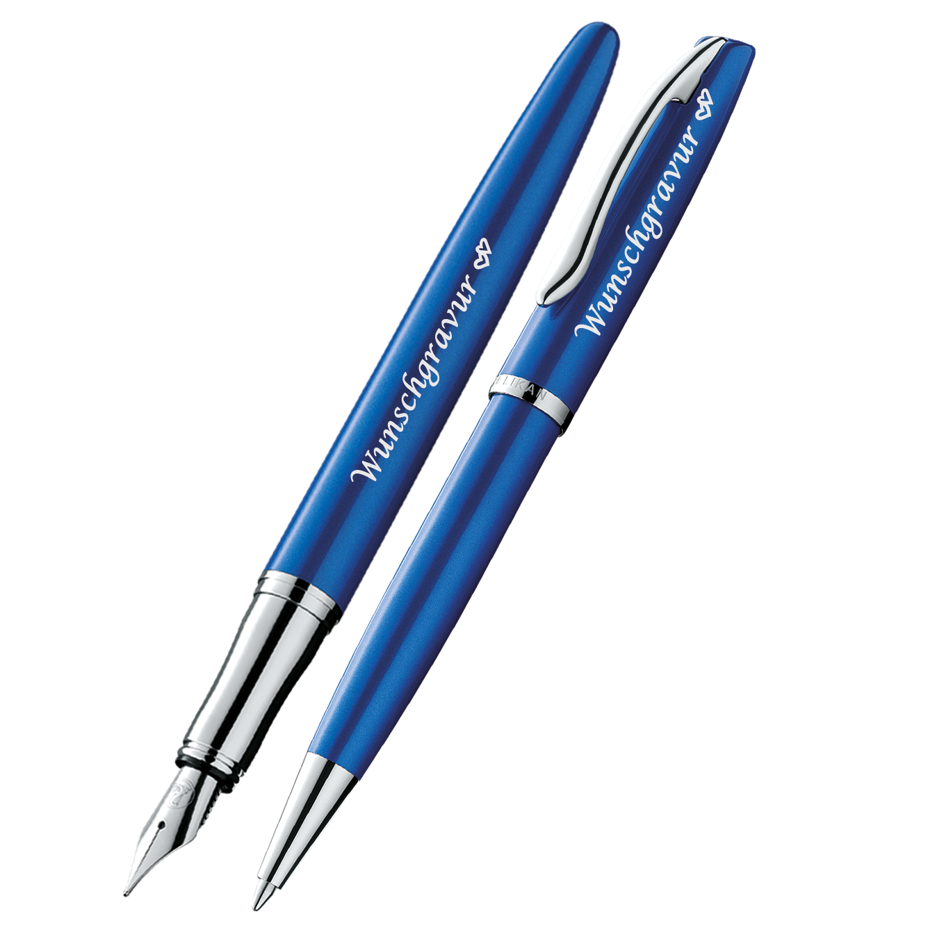 Pelikan Füller und Kugelschreiber Jazz Noble Elegance Saphire Blau