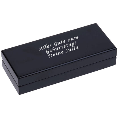 Mark Twain Holz Schreibset LORENZO mit Gravur