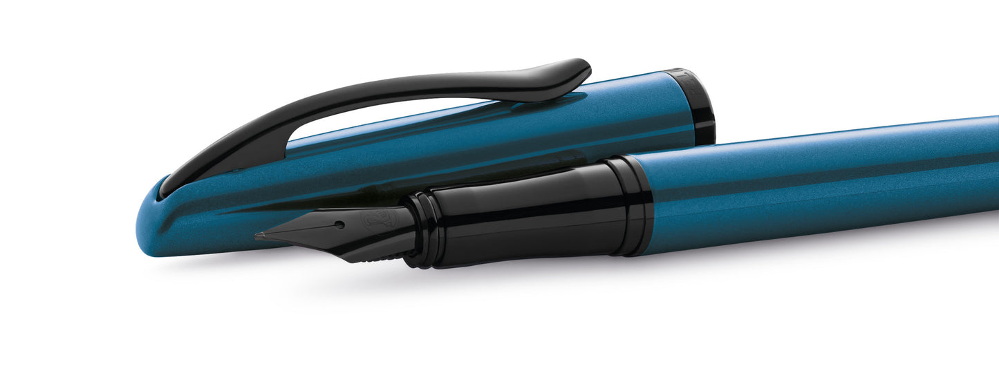 Pelikan Jazz Noble Elegance P36 Aquamarin Nahaufnahme Feder