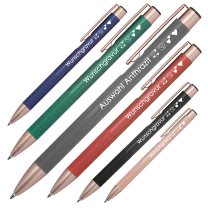 Recycelter Kugelschreiber NATASHA mit Gravur