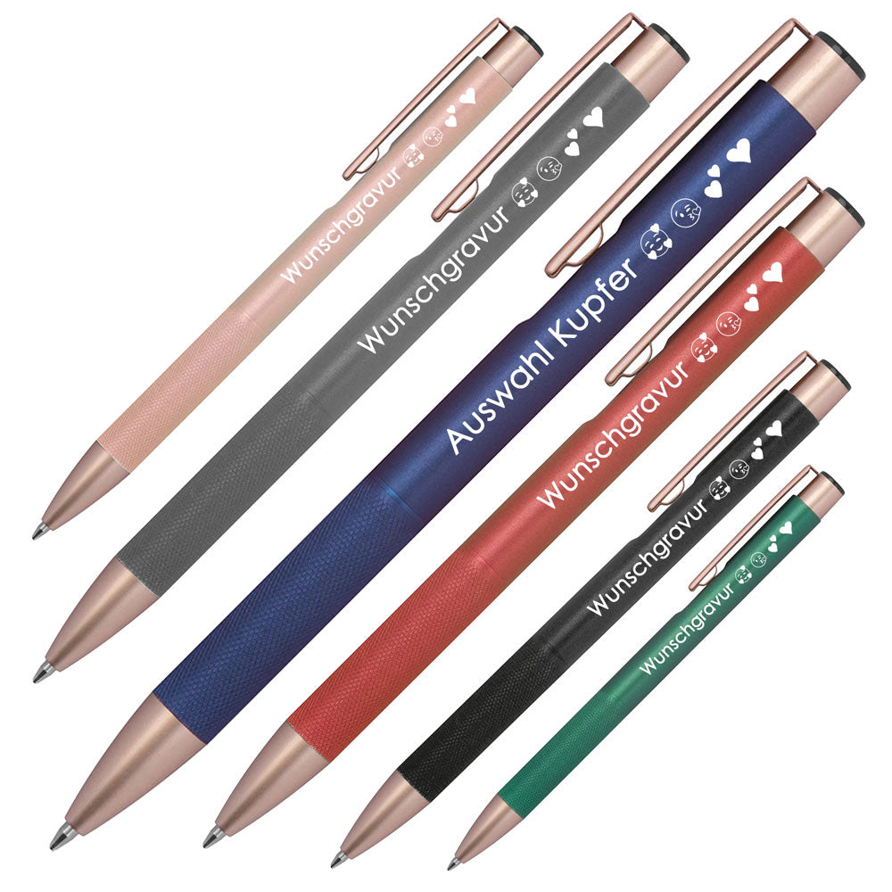 Recycelter Kugelschreiber NATASHA mit Gravur