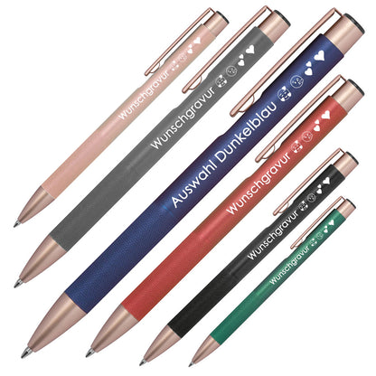 Recycelter Kugelschreiber NATASHA mit Gravur