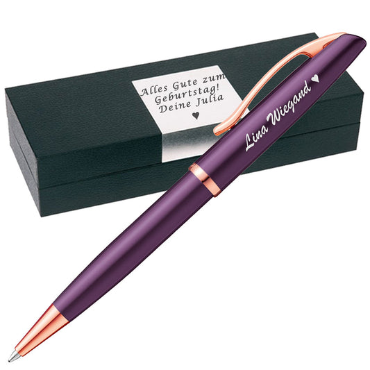 Pelikan Jazz K36 Noble Elegance Viola Kugelschreiber mit Gravur