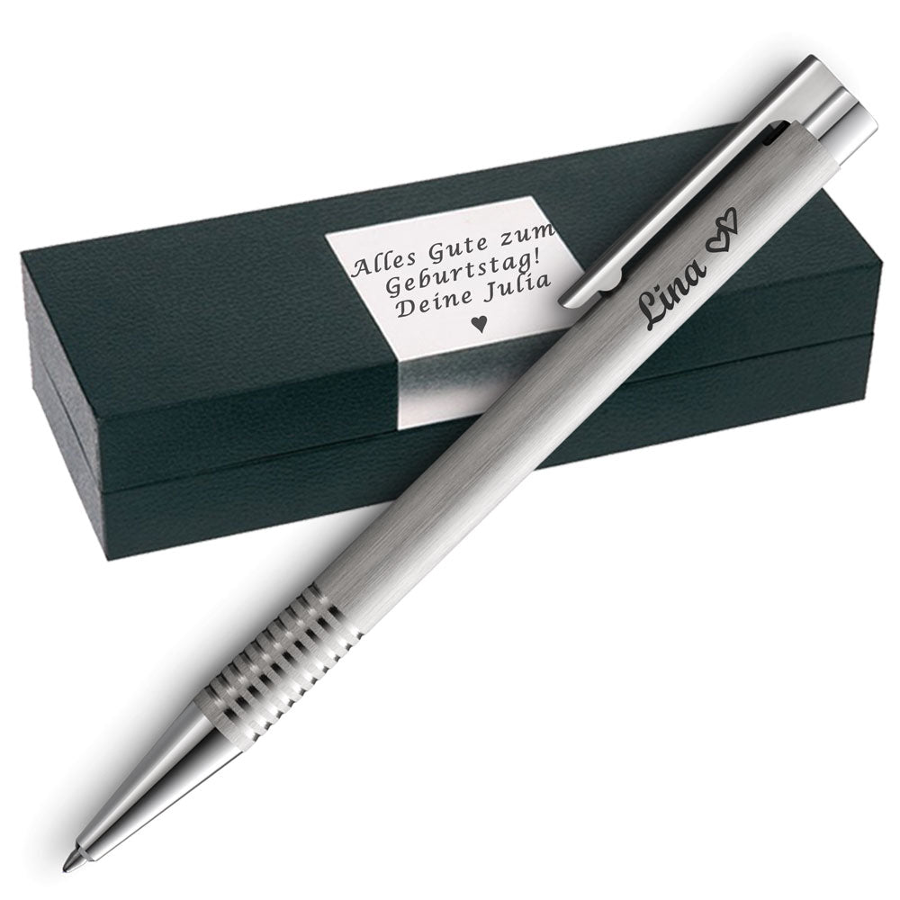 Lamy logo Kugelschreiber Edelstahl