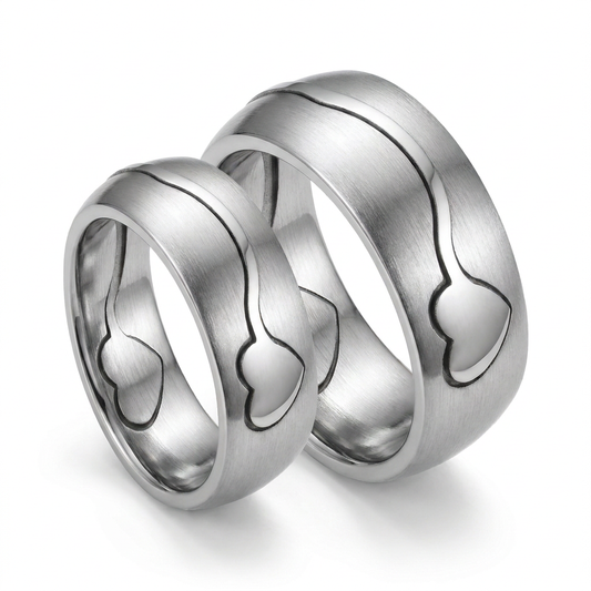 Cuore Partnerring-Set