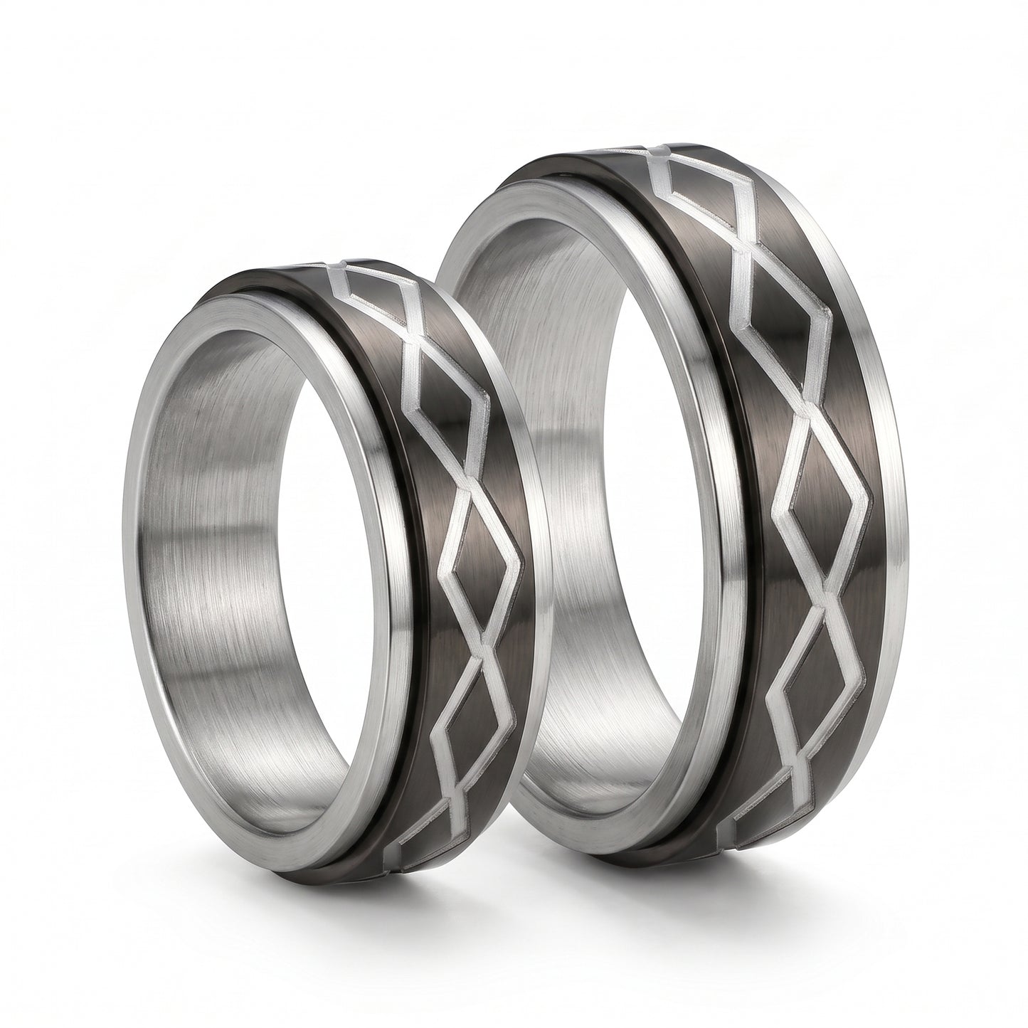 Rombo Partnerring-Set