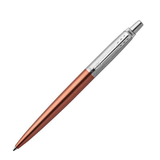 PARKER JOTTER CORE Chelsea Orange C.C. Kugelschreiber mit Wunschgravur Mittlere Spitze Blaue Tinte Geschenkbox mit Gravur