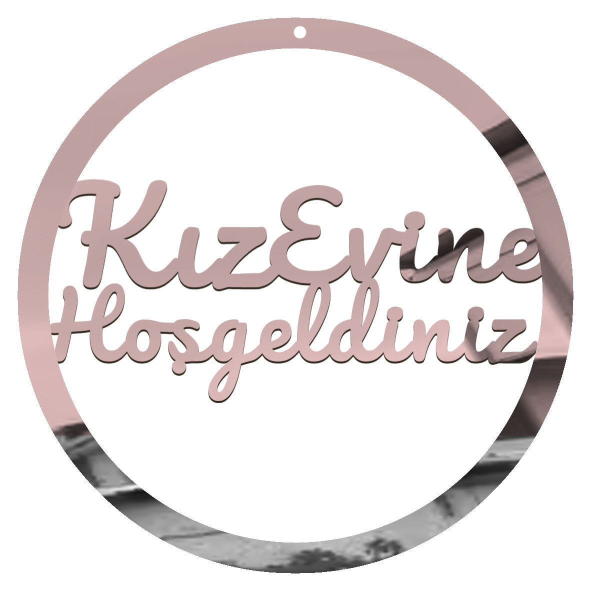 Willkommensschild Türkisch – Kız Evine Hoşgeldiniz – Hochzeit, Türschild/Wanddeko für Zuhause/Eventhalle, Deko orientalisch – Geschenk für Frauen, Einweihung