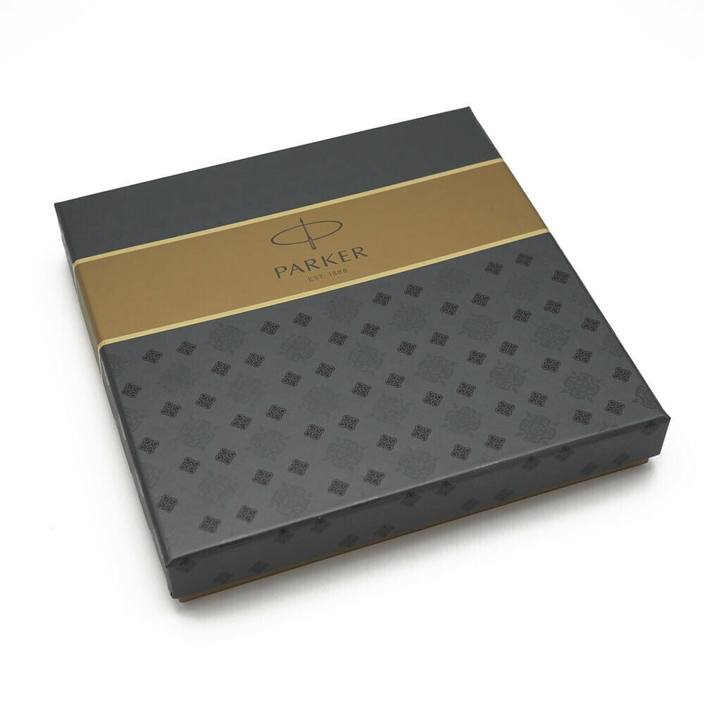 PARKER Geschenk Set JOTTER Kugelschreiber mit Wunschgravur und Parker Notizblock in Geschenkbox