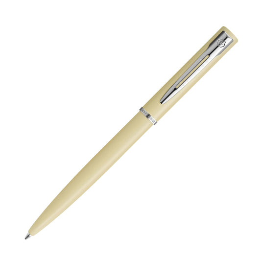 Waterman Allure Pastel Yellow Kugelschreiber | Wunschgravur auf Stift & Box | Messing