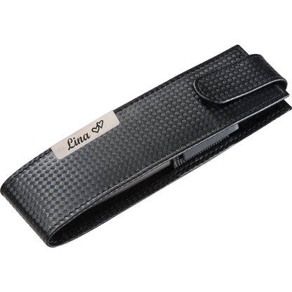 Schreibset aus Kugelschreiber und Bleistift mit Gravur in Etui