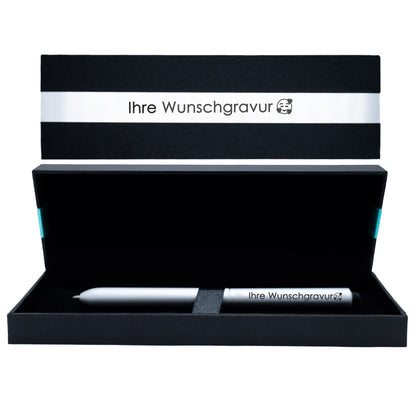 Kugelschreiber mit Gravur | Wunschgravur mit Emojis möglich | Kugelschreiber Geschenk personalisiert | Touchpen-Spitze