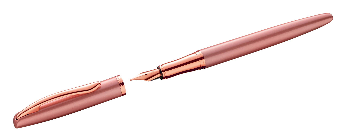 Pelikan Füllhalter Jazz® Noble Elegance mit Gravur als Geschenk | Symbole Gravur möglich | Farbe Pink Rose | personalisiert mit Wunschgravur
