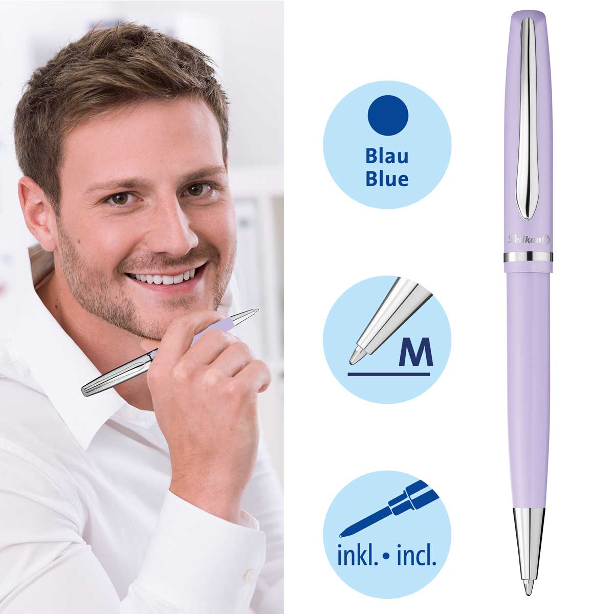 Pelikan Jazz Pastell, Lavendel