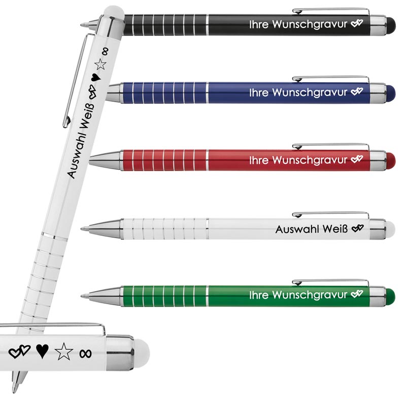 Kugelschreiber Weiß