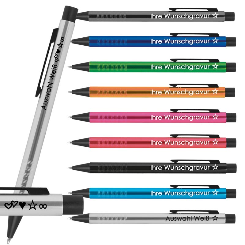 Kugelschreiber Weiß