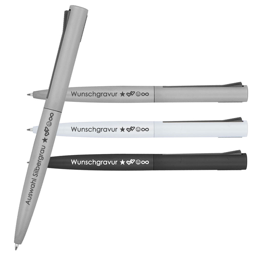 Kugelschreiber Silbergrau