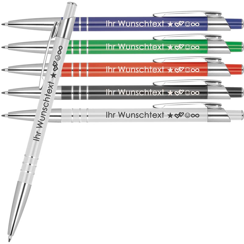 Kugelschreiber Weiß