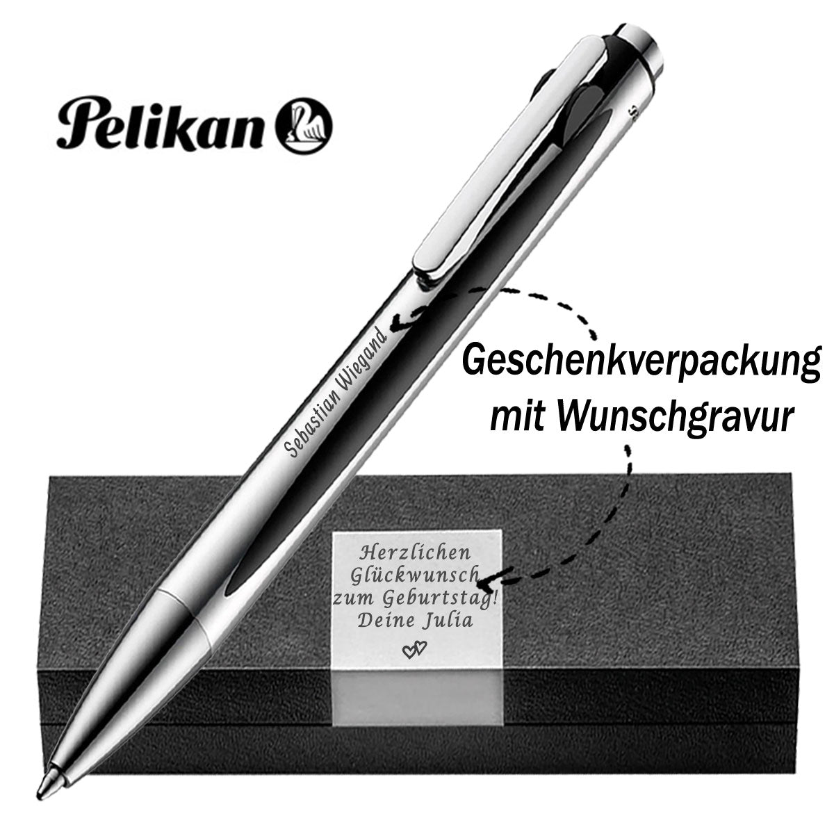 Pelikan Snap® Black-Silver matt