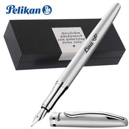 Pelikan Füllhalter P36 Jazz Elegance Silber