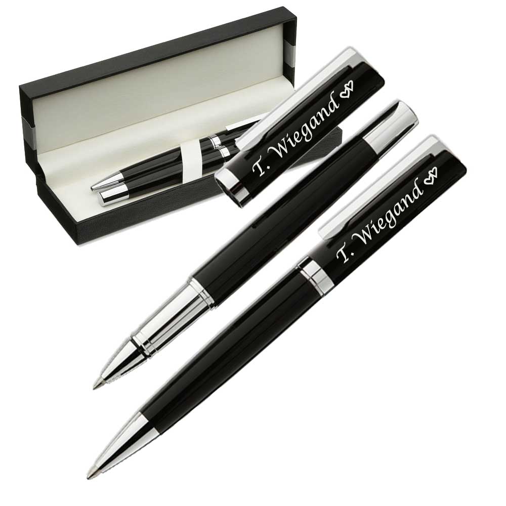 Schreibset CECIL Drehkugelschreiber Kugelschreiber mit Gravur