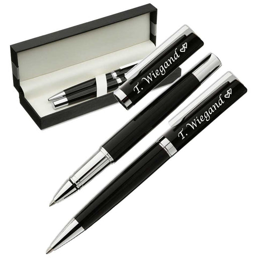 Schreibset CECIL Drehkugelschreiber Kugelschreiber mit Gravur