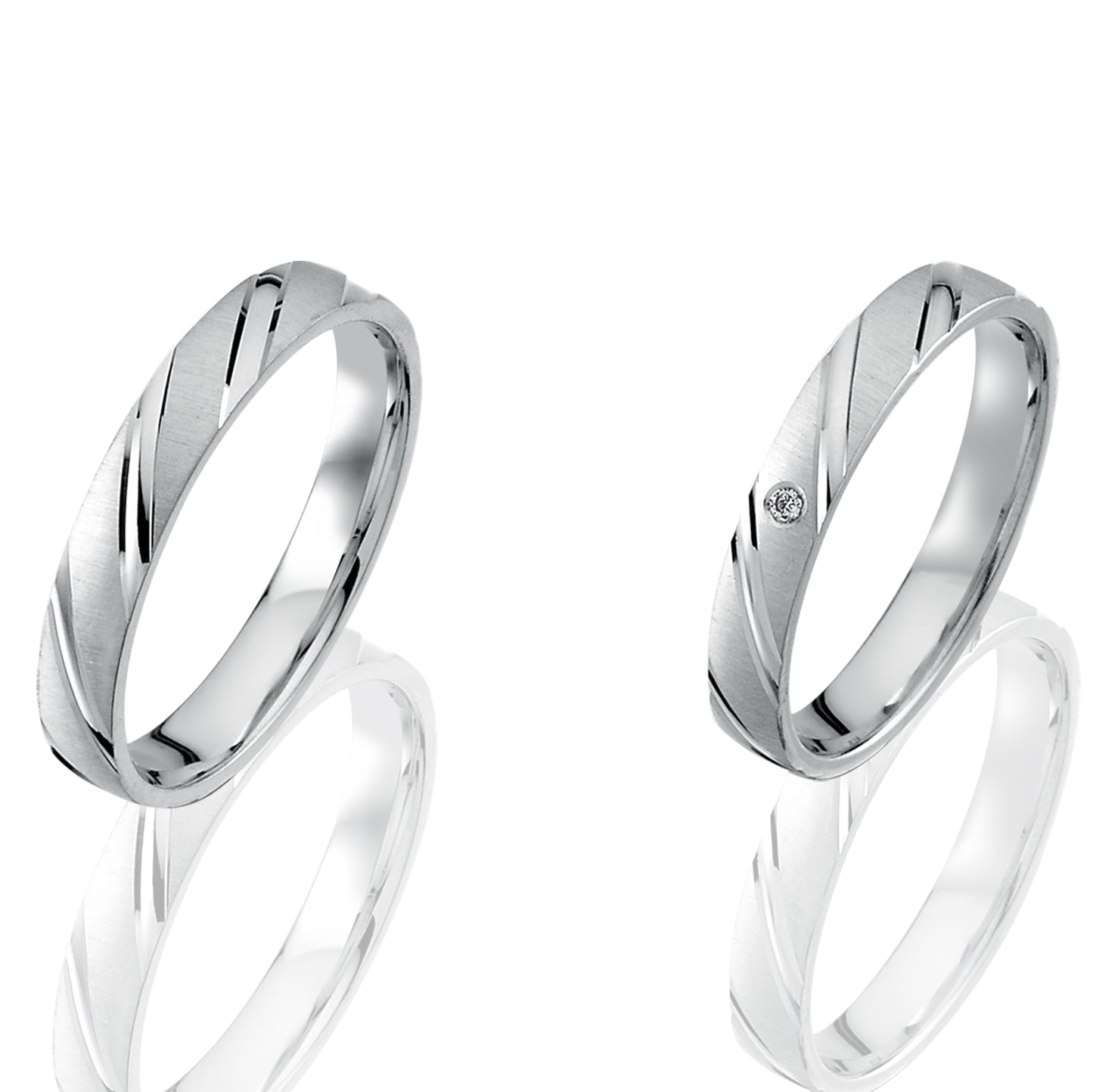 Achilles Partnerring-Set mit Handschriftgravur