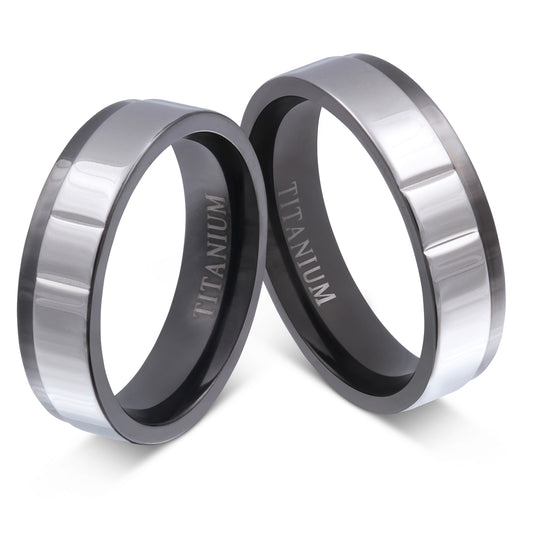 Roma Partnerring-Set mit Handschriftgravur