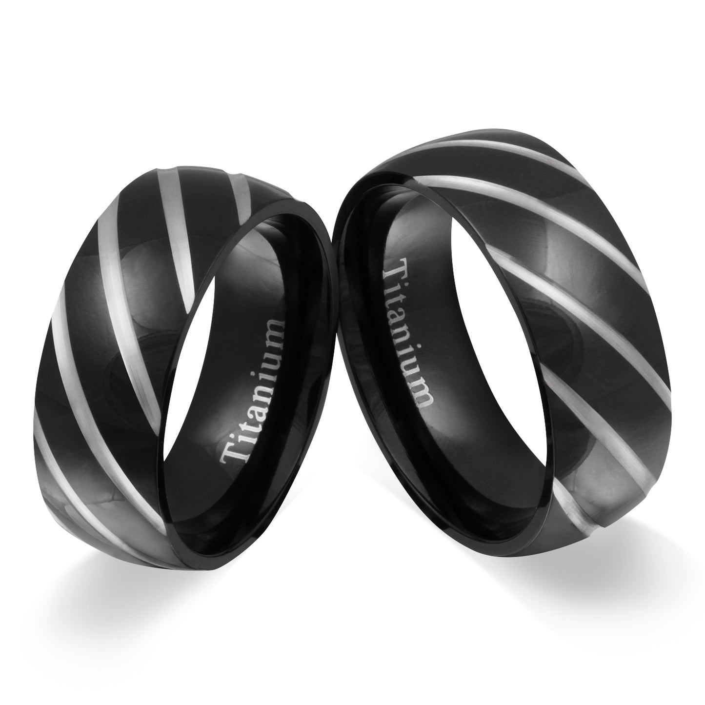 Amfora Partnerring-Set mit Lasergravur