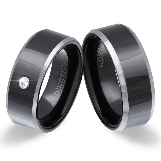 Back Beauty Ring mit Lasergravur