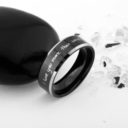 W1H Ring mit Handschriftgravur