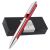 Personalisierter Pelikan Kugelschreiber Pura® K40 Bordeaux | Aluminium | Drehmechanik | Personalisierte Geschenkobox 